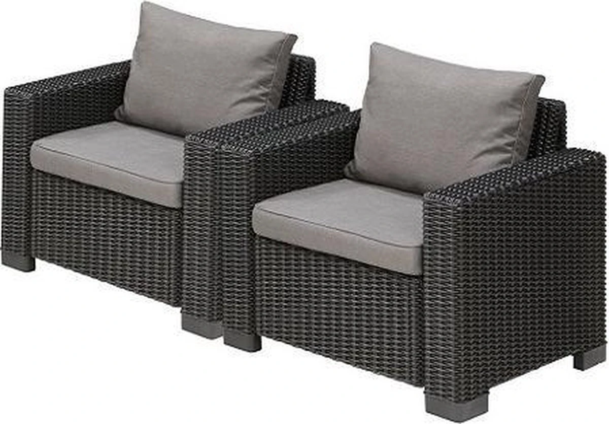 Allibert Tuinstoel California (231561) - Set Van 2 Stoelen 3 Allibert Tuinstoel California (231561) - Set Van 2 Stoelen