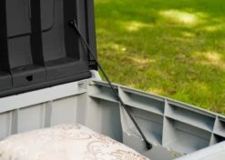 Keter Novel Opbergbox - 340L - 124x55x62.5cm - Grijs -Tuinbenodigdheden Bevordering 1200x855 5