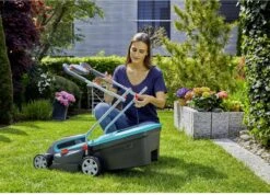 GARDENA - PowerMax 32/36V P4A Ready To Use Set - Grasmaaier (gemotoriseerd) - Maaihoogte 60mm - Snijbreedte 32 Cm -Tuinbenodigdheden Bevordering 1200x865