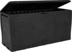Keter Samoa Opbergbox - 270 L - 117x45x57 Cm - Grafiet -Tuinbenodigdheden Bevordering 1200x869 4