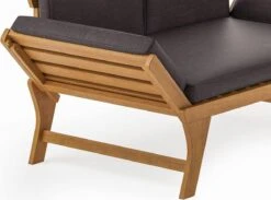 Loungebank Tuin FSC Antraciet – Makkelijk Verstelbaar Lounge Bank Balkon – Tuinbank Lounge Hardhout FSC – Perfecthomeshop -Tuinbenodigdheden Bevordering 1200x887 2