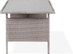 Beliani VITERBO - Loungeset Voor 8 - Grijs - PE Rotan -Tuinbenodigdheden Bevordering 1200x891 1