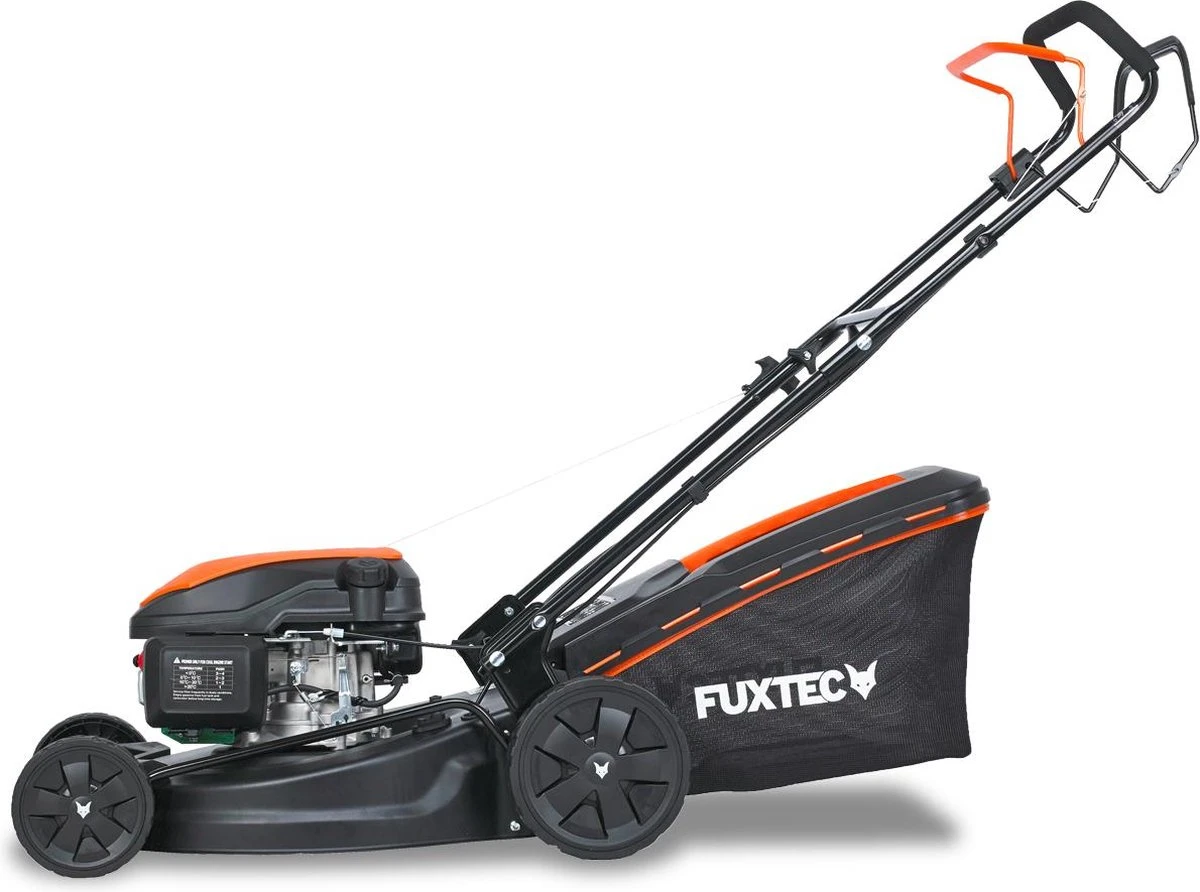 FUXTEC Grasmaaier Benzine - 51cm - 4-takt - 170cc - Zelfrijdend / Zelftrekkend /achterwielaandrijving - Mulchfunctie - Opvangbak 60L - FX-RM5170 8 FUXTEC Grasmaaier Benzine - 51cm - 4-takt - 170cc - Zelfrijdend / Zelftrekkend /achterwielaandrijving - Mulchfunctie - Opvangbak 60L - FX-RM5170 - Afbeelding 6