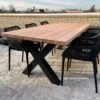 Tuintafel Douglas 220 Cm X 90 Cm | Stalen Poten | + Montage | Duurzame Eettafel | Onderhoudsarm 6-8 Personen | Geschaafd Hout | DuuMaa 2 Tuintafel Douglas 220 Cm X 90 Cm | Stalen Poten | + Montage | Duurzame Eettafel | Onderhoudsarm 6-8 Personen | Geschaafd Hout | DuuMaa -Tuinbenodigdheden Bevordering 1200x899 15