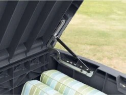 Keter - Borneo Opbergbox - 416 Liter - 129.5 X 62.5 X 70 Cm - Antraciet -Tuinbenodigdheden Bevordering 1200x903 2