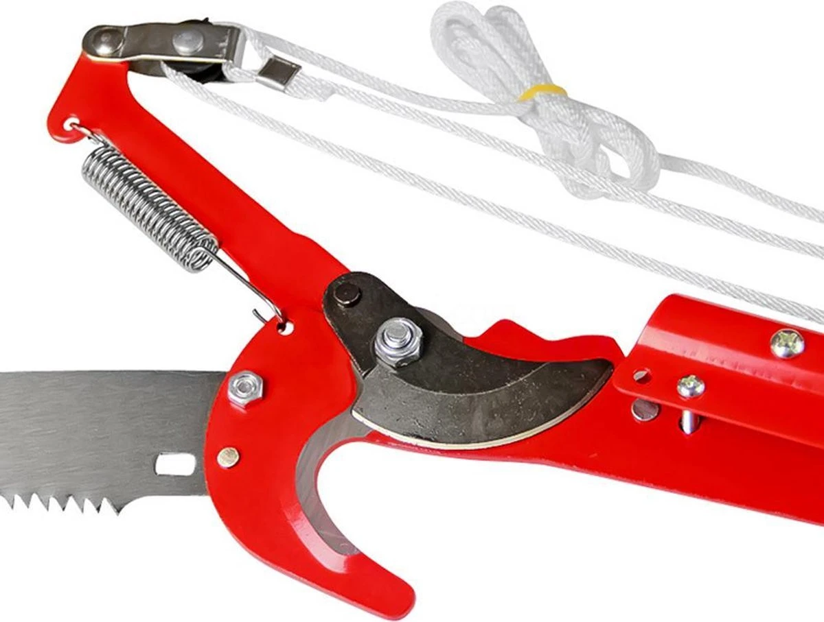 Teien 2-in-1 Boomzaag Telescopisch 340 Cm - Telescopische Takkenschaar En Snoeizaag - 4,50 Meter Werkhoogte 4 Teien 2-in-1 Boomzaag Telescopisch 340 Cm - Telescopische Takkenschaar En Snoeizaag - 4,50 Meter Werkhoogte - Afbeelding 2