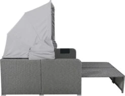 Polyrattan Patio Rieten Meubels Set Voor 2 Personen-Outdoor Rattan Sofa Set Met Intrekbare Luifel-lounge Bank-PE Rotan Loveseat Voor Achtertuin Veranda Tuin Zwembad Balkon-grijs 21 Polyrattan Patio Rieten Meubels Set Voor 2 Personen-Outdoor Rattan Sofa Set Met Intrekbare Luifel-lounge Bank-PE Rotan Loveseat Voor Achtertuin Veranda Tuin Zwembad Balkon-grijs -Tuinbenodigdheden Bevordering 1200x929