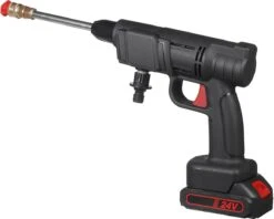 Merkloos Drillpro Elektrische Accu - Hogedrukreiniger - 30Bar - Multifunctioneel Mondstuk - Draagbaar Oplaadbaar Snoerloos - Zwart -Tuinbenodigdheden Bevordering 1200x960