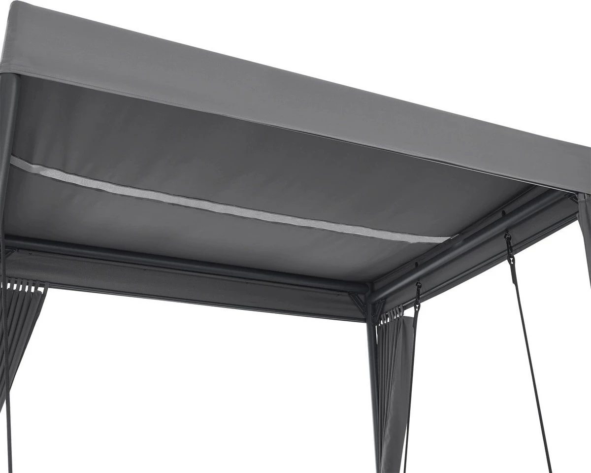 Schommelbank / Ligbank Kassandra - Donkergrijs 7 Schommelbank / Ligbank Kassandra - Donkergrijs - Afbeelding 5