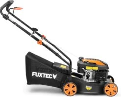 FUXTEC Grasmaaier Benzine - 41cm - 80cc - Duwmaaier - Opvangbak 45L - FX-RM4180 13 FUXTEC Grasmaaier Benzine - 41cm - 80cc - Duwmaaier - Opvangbak 45L - FX-RM4180 -Tuinbenodigdheden Bevordering 1200x967