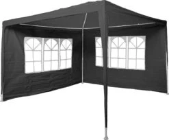 Garden Royal Partytent 3x3m Grijs Met 2 Zijwanden -Tuinbenodigdheden Bevordering 1200x990 5