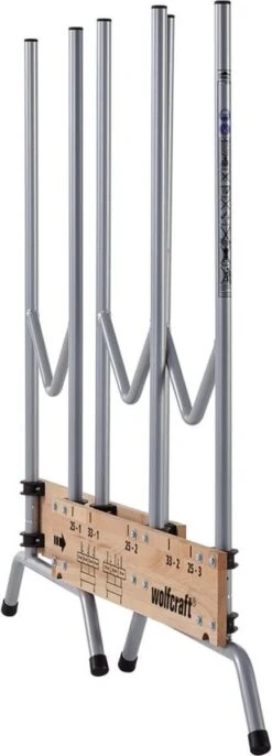 Wolfcraft - Professionele Zaagbok - Voor Kettingzaag - Hout - Opbouwbare, Stabiele Zaagbok Voor Brandhout - 5121000 - 10 JAAR GARANTIE -Tuinbenodigdheden Bevordering 432x1200