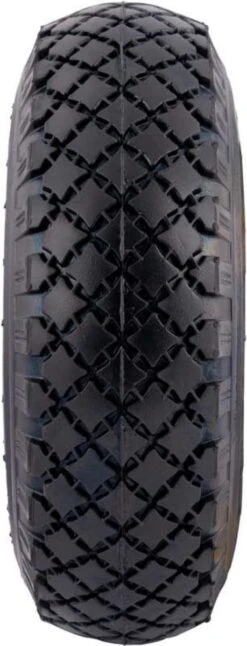 Benson Bolderkarwiel Steekwagenwiel Met Luchtband 3.00-4 | Asgatdiameter 20mm Rollager | Hoogte Wiel 26cm -Tuinbenodigdheden Bevordering 459x1200