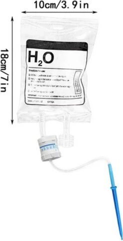 Plant Infuus H2o - Waterdruppelaar - Automatisch Bewateringssysteem Planten - Druppelirrigatie - Transparant - 350ml -Tuinbenodigdheden Bevordering 613x1200