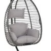 Lowander Egg Hangstoel Cocoon - Voor Binnen & Buiten - Met Standaard - Incl. Kussens -Tuinbenodigdheden Bevordering 667x1200 1