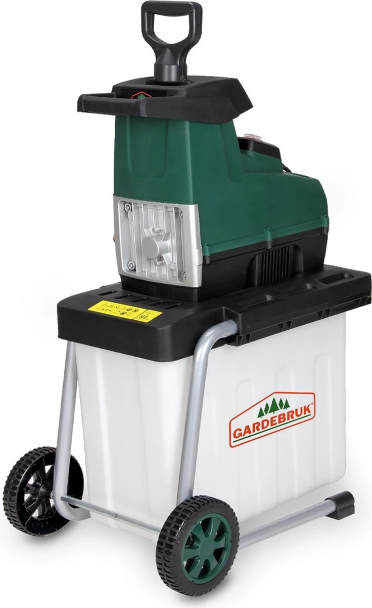 Gardebruk Hakselaar Elektrisch 2800W - 45mm Takdikte - Opvangbak 60 L 3 Gardebruk Hakselaar Elektrisch 2800W - 45mm Takdikte - Opvangbak 60 L