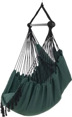 Vita5 XXL Hangstoel | Binnen&Buiten Hangnest | Incl. 2 Kussens En Boekenvak | Volwassenen&Kinderen | Hangmatstoel Tot 225kg | Donkergroen 26 Vita5 XXL Hangstoel | Binnen&Buiten Hangnest | Incl. 2 Kussens En Boekenvak | Volwassenen&Kinderen | Hangmatstoel Tot 225kg | Donkergroen -Tuinbenodigdheden Bevordering 742x1200