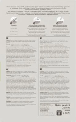 Pokon Gazonmest Met Kalk - 2kg - Mest - Geschikt Voor 30m² - 120 Dagen Voeding -Tuinbenodigdheden Bevordering 745x1200 1