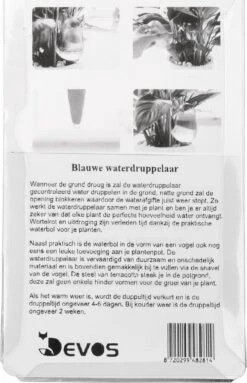 Waterdruppelaar Voor Planten 2 Stuks - Waterbol Kamerplanten - Automatisch Watergeefsysteem - Vogel - Blauw -Tuinbenodigdheden Bevordering 773x1200 3