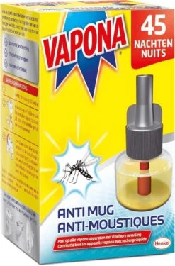 Vapona Anti Muggenstekker Navulling - Insectenbestrijding - 45 Nachten -Tuinbenodigdheden Bevordering 790x1200