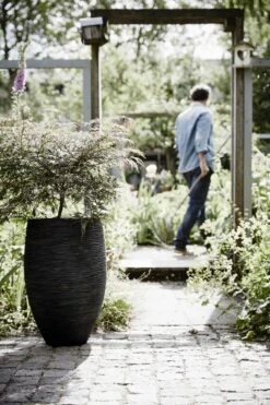 Capi Europe - Vaas Elegant Deluxe Rib NL - 40x60 - Zwart - Voor Binnen En Buiten - KBLR1131 41 Capi Europe - Vaas Elegant Deluxe Rib NL - 40x60 - Zwart - Voor Binnen En Buiten - KBLR1131 -Tuinbenodigdheden Bevordering 800x1200 137