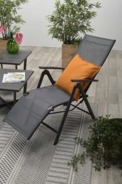 Garden Impressions - Sol Verstelbare Tuinstoel - Aluminium - Zwart 14 Garden Impressions - Sol Verstelbare Tuinstoel - Aluminium - Zwart -Tuinbenodigdheden Bevordering 800x1200 46