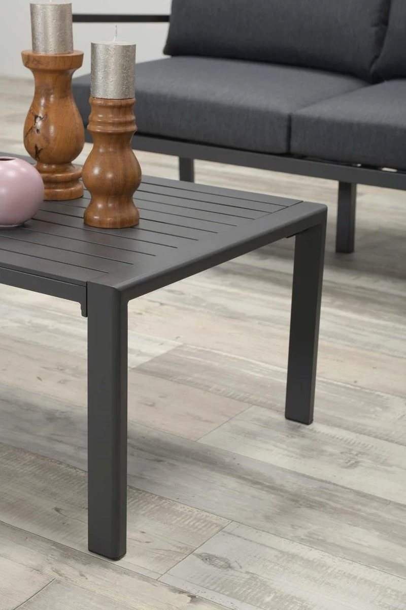 Garden Impressions Lexinton Loungeset - Verstelbaar - Aluminium - Zwart 14 Garden Impressions Lexinton Loungeset - Verstelbaar - Aluminium - Zwart - Afbeelding 12