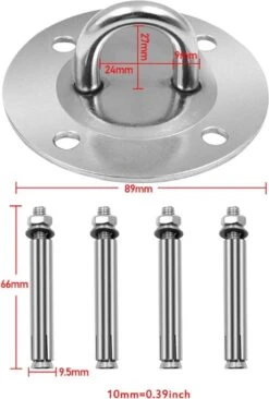 IBright Hangstoel Bevestigingsset - Schommelstoel Ophangsysteem - RVS - Bokszak - Plafondhaak - Plafond Ophanghaak -Tuinbenodigdheden Bevordering 810x1200 2