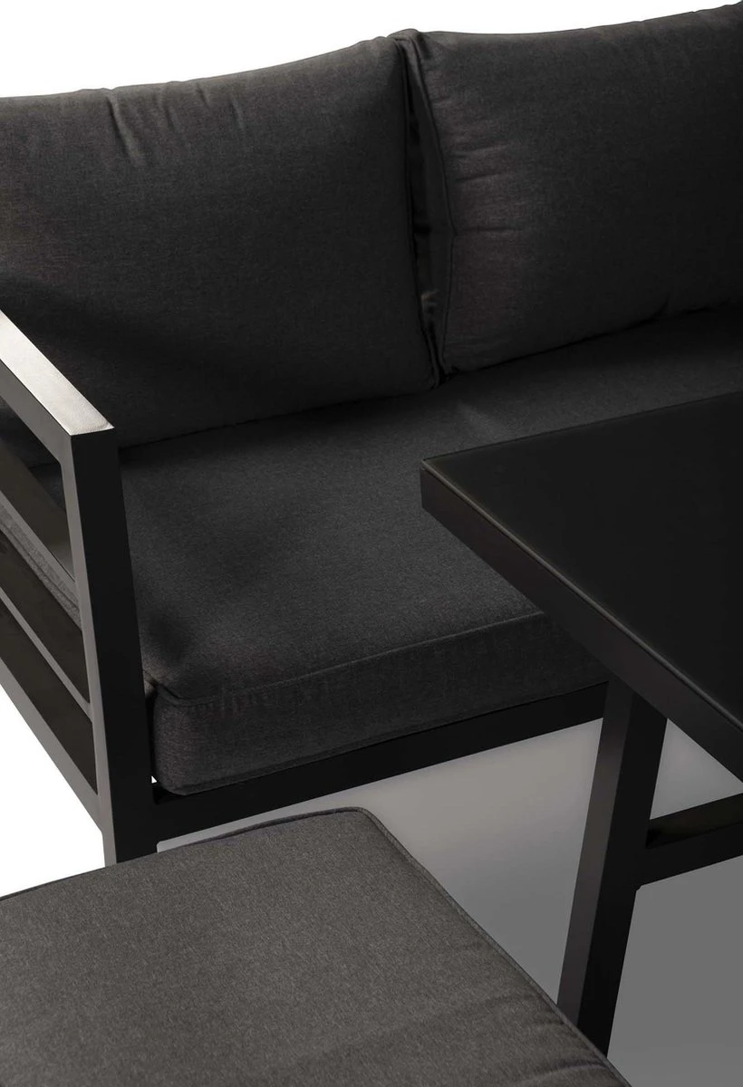 Merkloos Rocco | Loungeset Hoekset Tuinset | Aluminium| Hoekbank, Tuinbank, Tuintafel | 8 Zitplaatsen 11 Merkloos Rocco | Loungeset Hoekset Tuinset | Aluminium| Hoekbank, Tuinbank, Tuintafel | 8 Zitplaatsen - Afbeelding 9