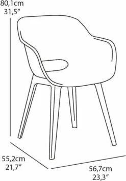 Allibert Akola Tuinstoelen - 2 Stuks -56,5x55x80cm - Donkergrijs 27 Allibert Akola Tuinstoelen - 2 Stuks -56,5x55x80cm - Donkergrijs -Tuinbenodigdheden Bevordering 834x1200