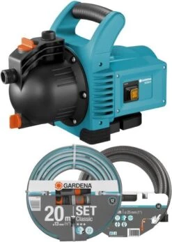 GARDENA - Classic Besproeiingspomp 3000/4 Compleet - Waterpomp - Incl. 3.5 M Aanzuigslang En 20 M Slang -Tuinbenodigdheden Bevordering 853x1200 1