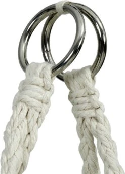 Macramé Hangstoel Beige - Beige Hangstoel - Hangstoel Touw - Hangstoel - Tot 110KG - Eenpersoons Hangstoel - Hang Stoel 1 Persoon - Hangstoel Voor Binnen - Hangstoel Zonder Standaard - Hangstoel Buiten -Tuinbenodigdheden Bevordering 863x1200