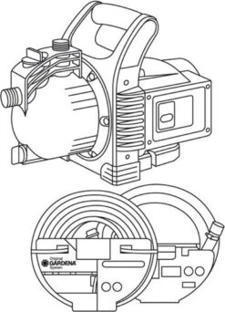 GARDENA - Classic Besproeiingspomp 3000/4 Compleet - Waterpomp - Incl. 3.5 M Aanzuigslang En 20 M Slang -Tuinbenodigdheden Bevordering 867x1200 1