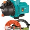 GARDENA - Classic Besproeiingspomp 3000/4 Compleet - Waterpomp - Incl. 3.5 M Aanzuigslang En 20 M Slang -Tuinbenodigdheden Bevordering 872x1200