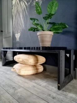 Tuinbank Design 2023 - 150CM - Grenen Hout - Zwart -Tuinbenodigdheden Bevordering 900x1200 7