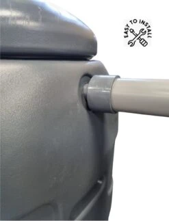 Regenton Rainsaver - Antraciet 100 L + Voet + Vulautomaat 15 Regenton Rainsaver - Antraciet 100 L + Voet + Vulautomaat -Tuinbenodigdheden Bevordering 919x1200 1