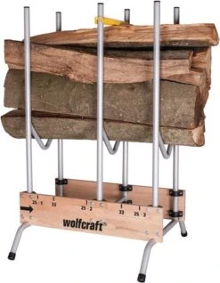 Wolfcraft - Professionele Zaagbok - Voor Kettingzaag - Hout - Opbouwbare, Stabiele Zaagbok Voor Brandhout - 5121000 - 10 JAAR GARANTIE -Tuinbenodigdheden Bevordering 933x1200