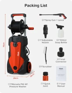 Merkloos Home Hogedrukreiniger - 2100W - 165 Bar - Met Verstelbare Nozzles Slanghaspel 5m Netsnoer 10m Slang - Voor Reiniging Huis Auto Tuin 25 Merkloos Home Hogedrukreiniger - 2100W - 165 Bar - Met Verstelbare Nozzles Slanghaspel 5m Netsnoer 10m Slang - Voor Reiniging Huis Auto Tuin -Tuinbenodigdheden Bevordering 939x1200 5