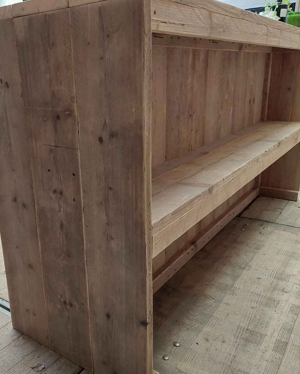 Steigerhouten Barmeubel - Aperitief Bar - Buitenbar 5 Steigerhouten Barmeubel - Aperitief Bar - Buitenbar - Afbeelding 3