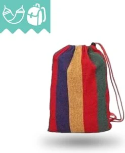 Dubbele Hangmat Rood - 1 Of 2 Persoons - Lig Oppervlak 190x150cm - Lengte 260cm -Tuinbenodigdheden Bevordering 977x1200 1