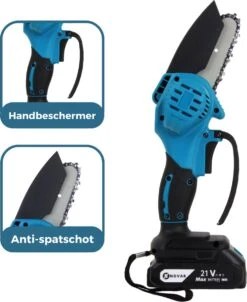 NovarGarden® Mini Kettingzaag NG1 - Met 2x Accu - Takkenzaag - Snoeizaag - Electrisch - Handzaag - Boomzaag - 21V -Tuinbenodigdheden Bevordering 982x1200 1